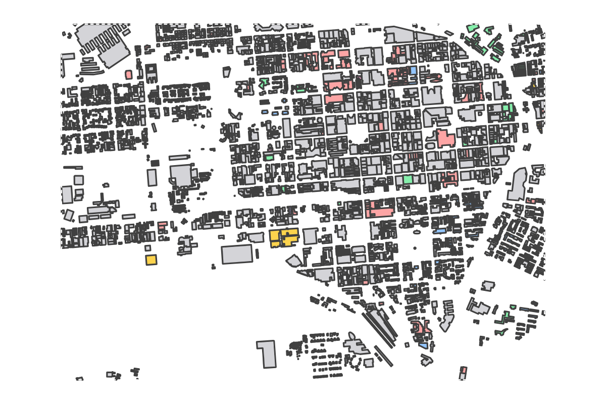 Program breakdown map