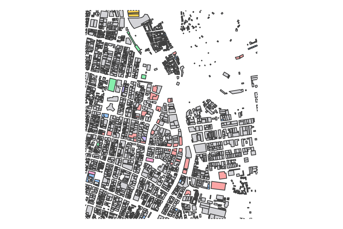 Program breakdown map