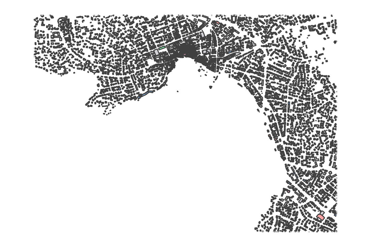 Program breakdown map
