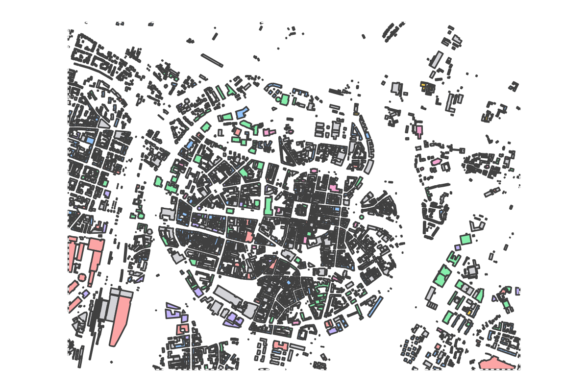 Program breakdown map
