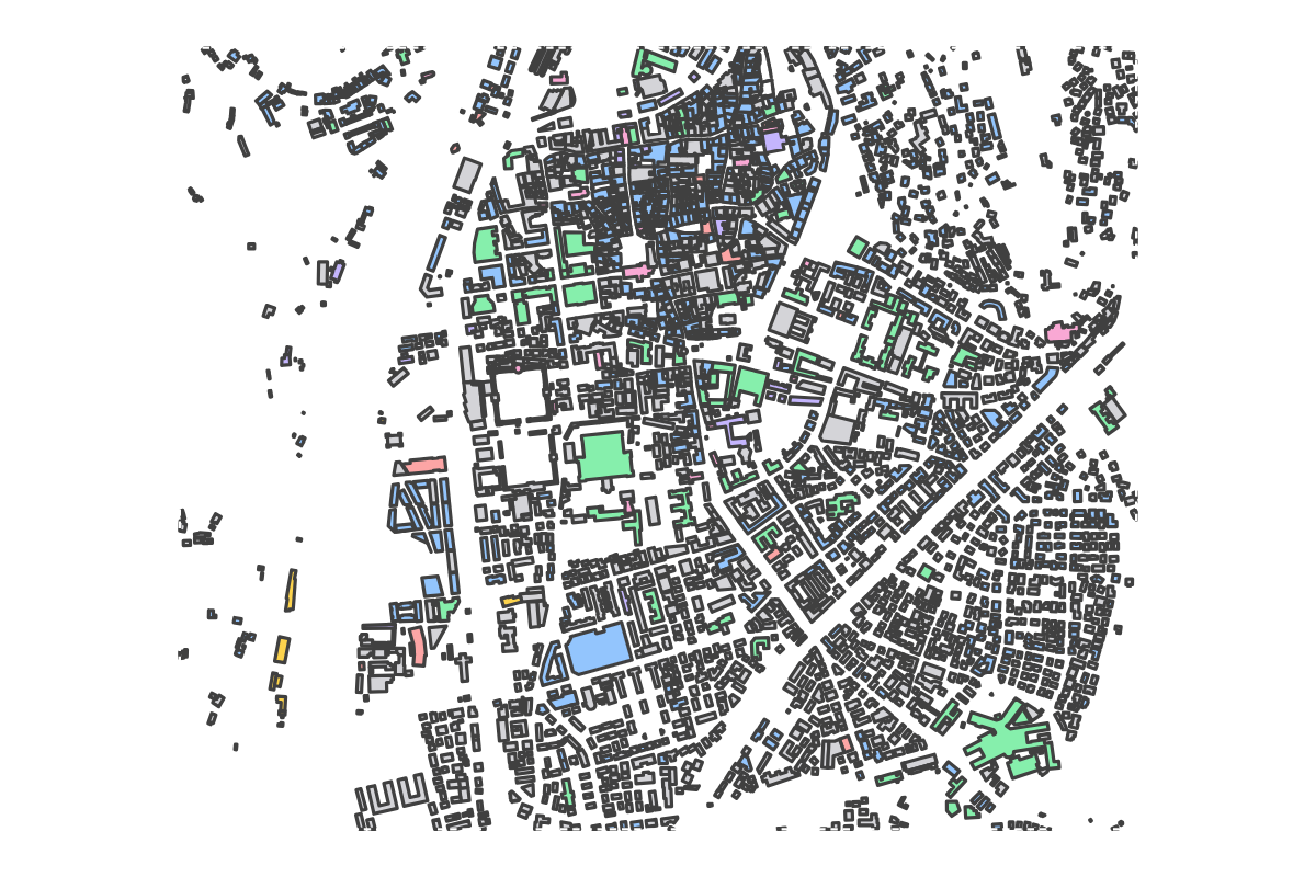Program breakdown map