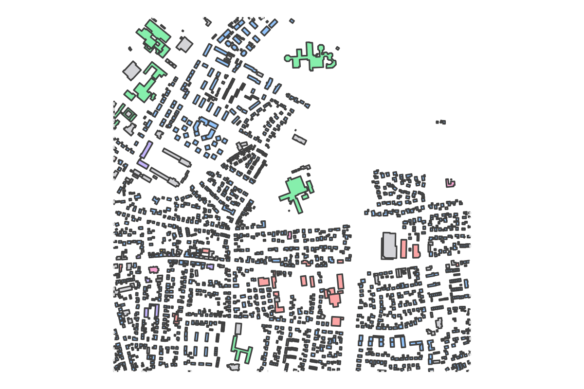 Program breakdown map