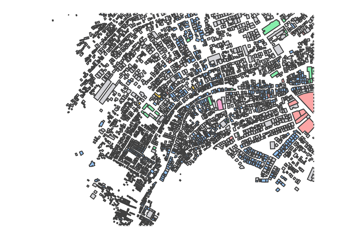 Program breakdown map