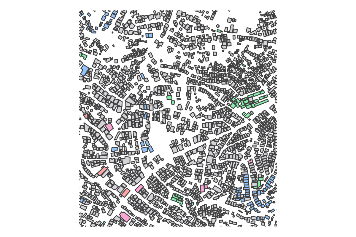 Program breakdown map