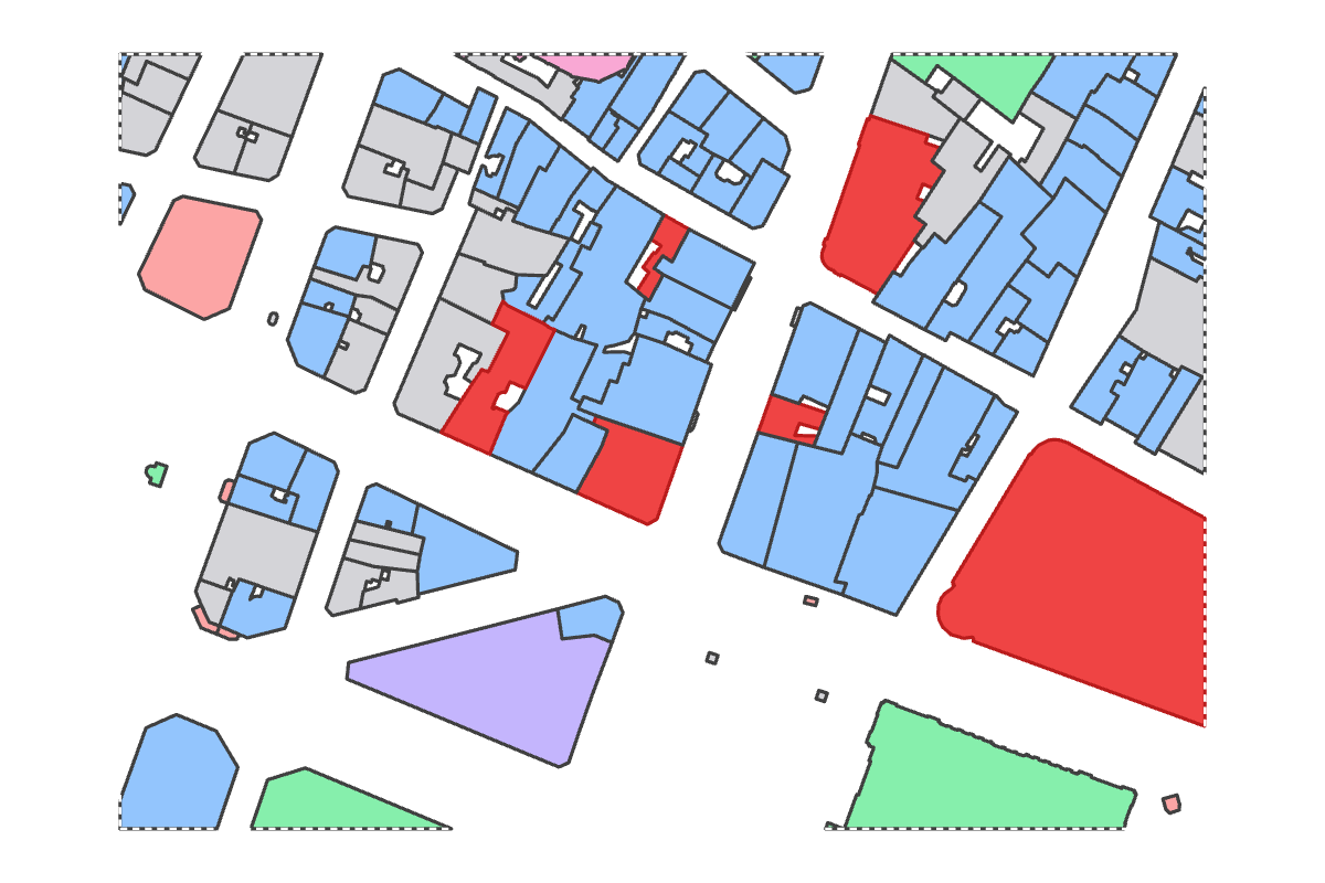 Program breakdown map