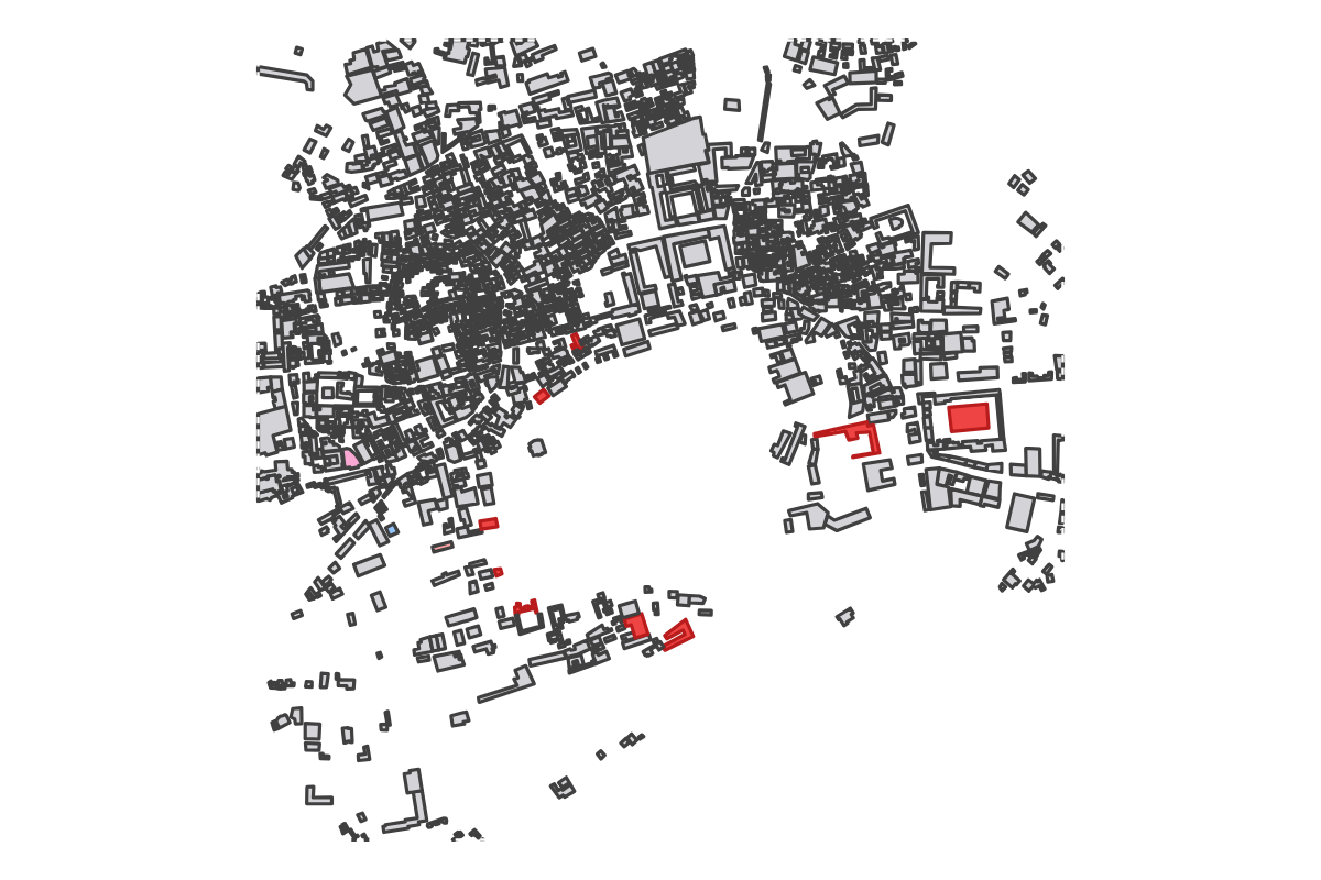 Program breakdown map