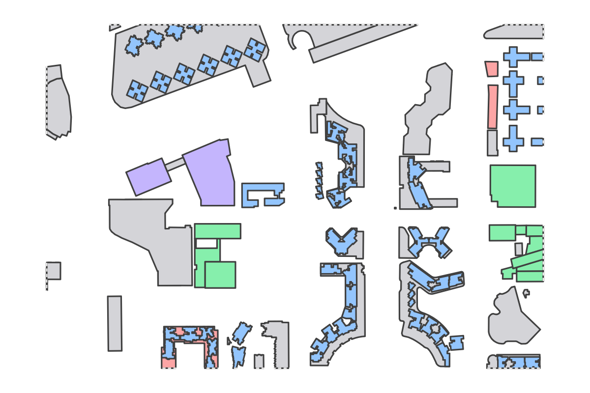 Program breakdown map