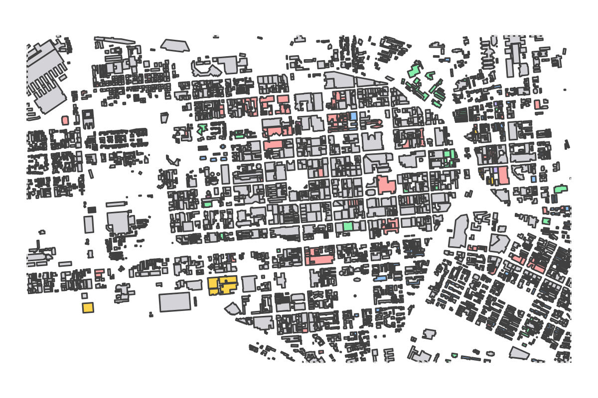 Program breakdown map