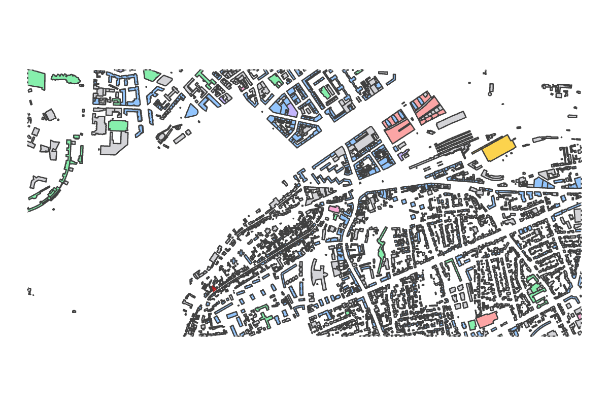 Program breakdown map