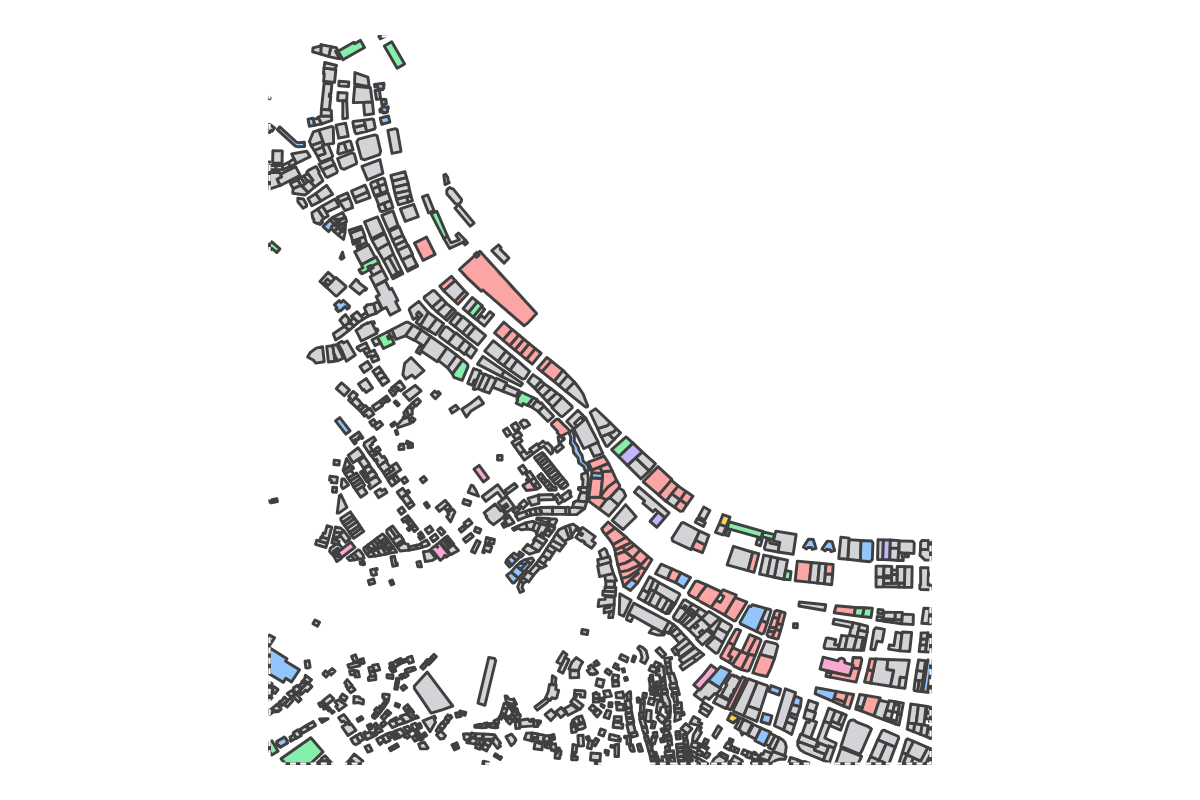 Program breakdown map