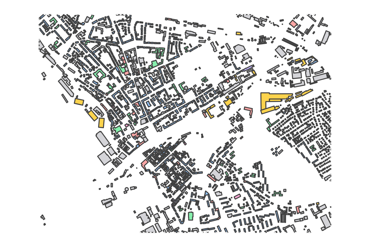 Program breakdown map