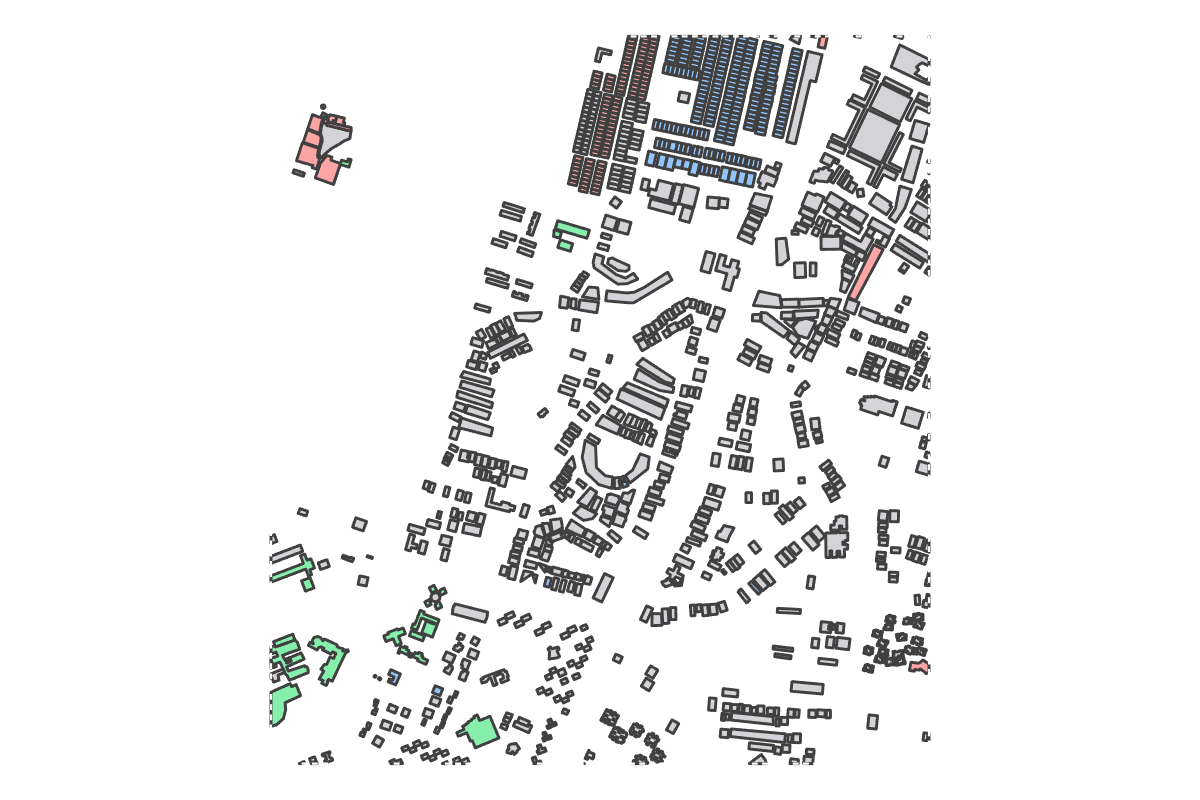Program breakdown map