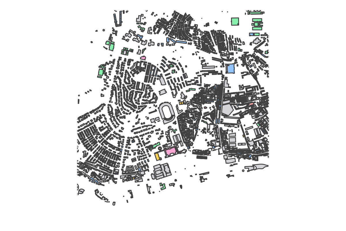Program breakdown map