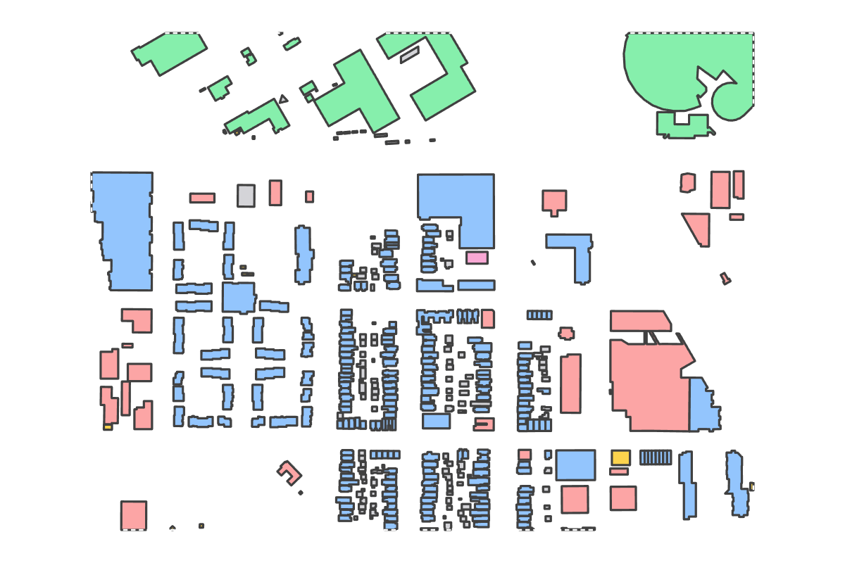 Program breakdown map
