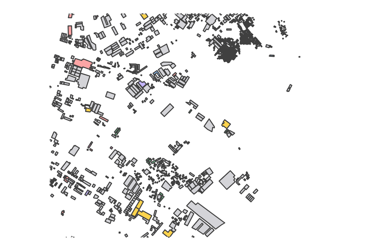 Program breakdown map
