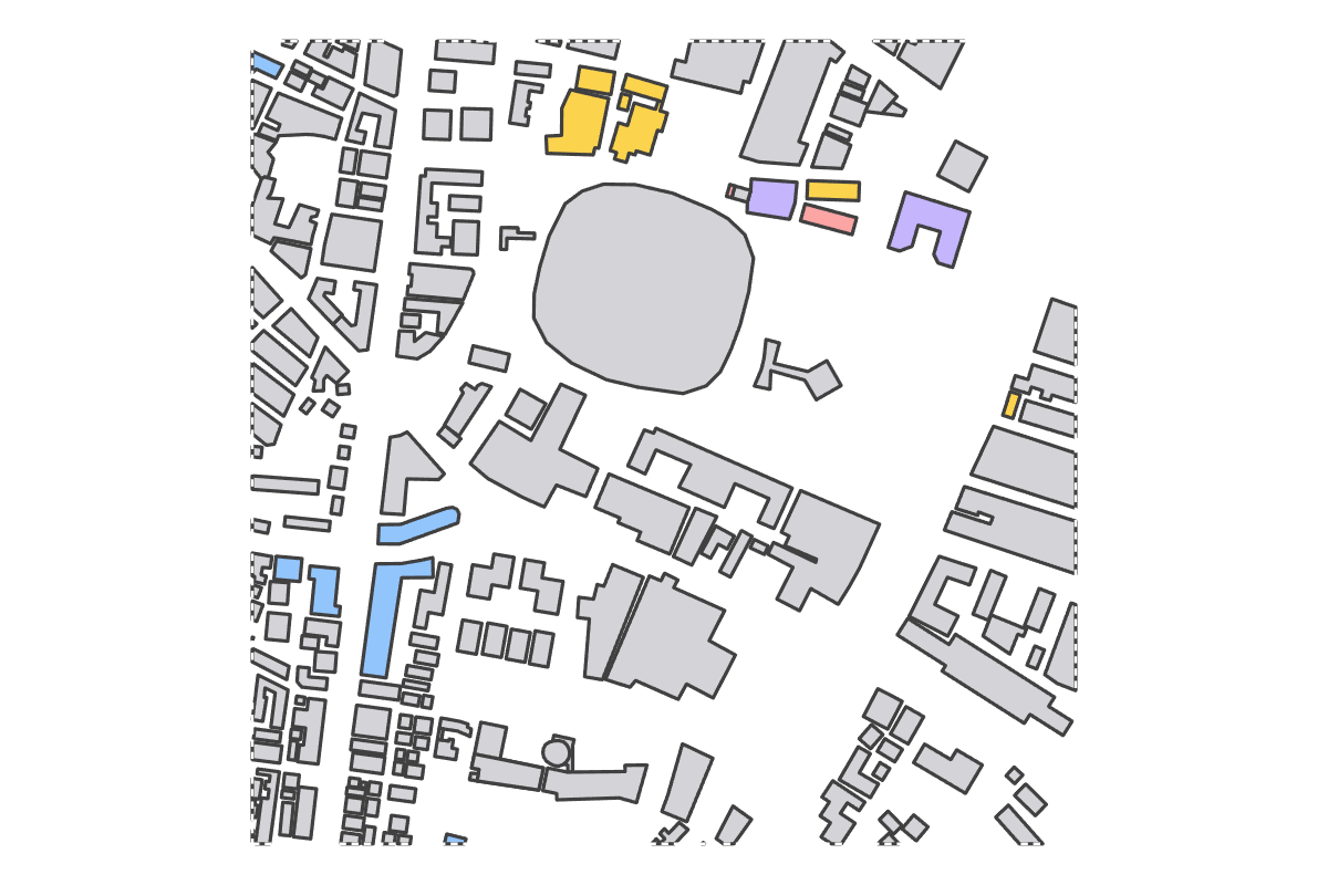 Program breakdown map