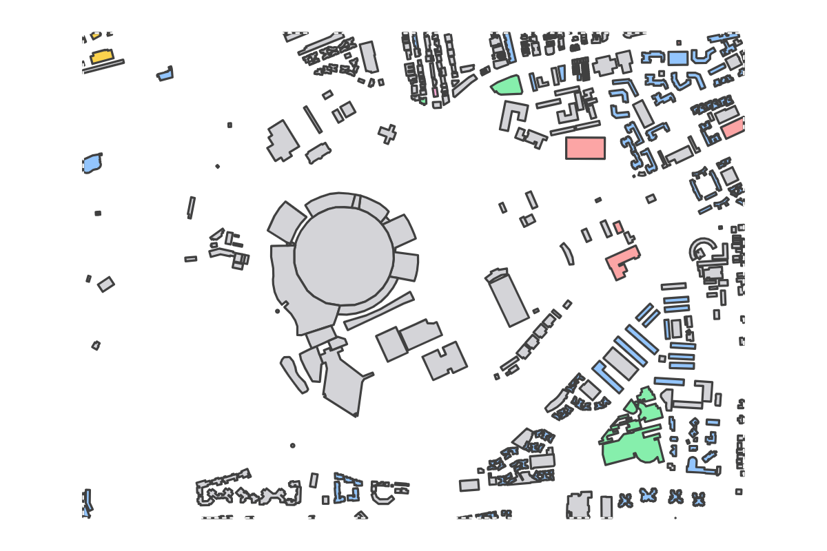Program breakdown map