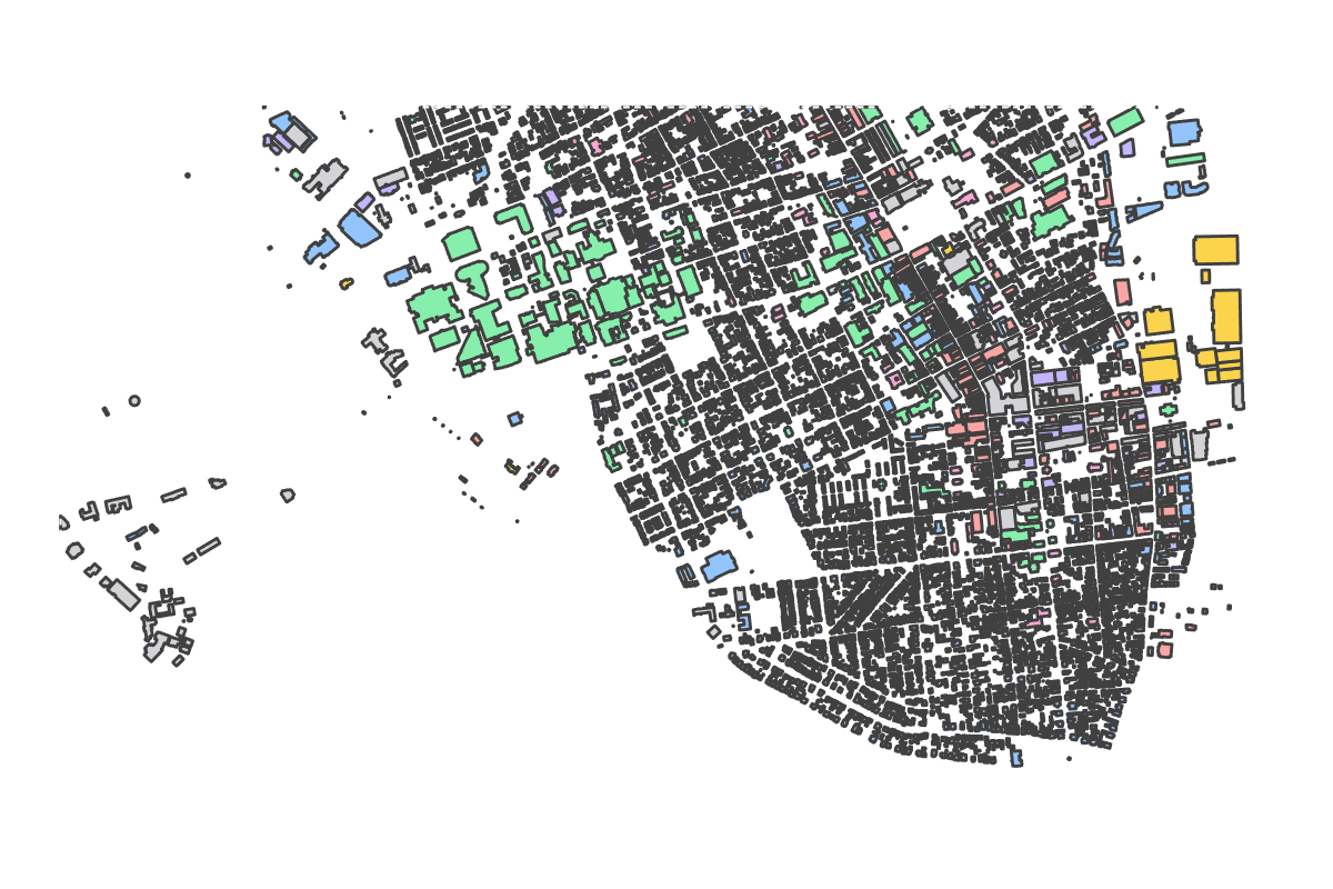 Program breakdown map