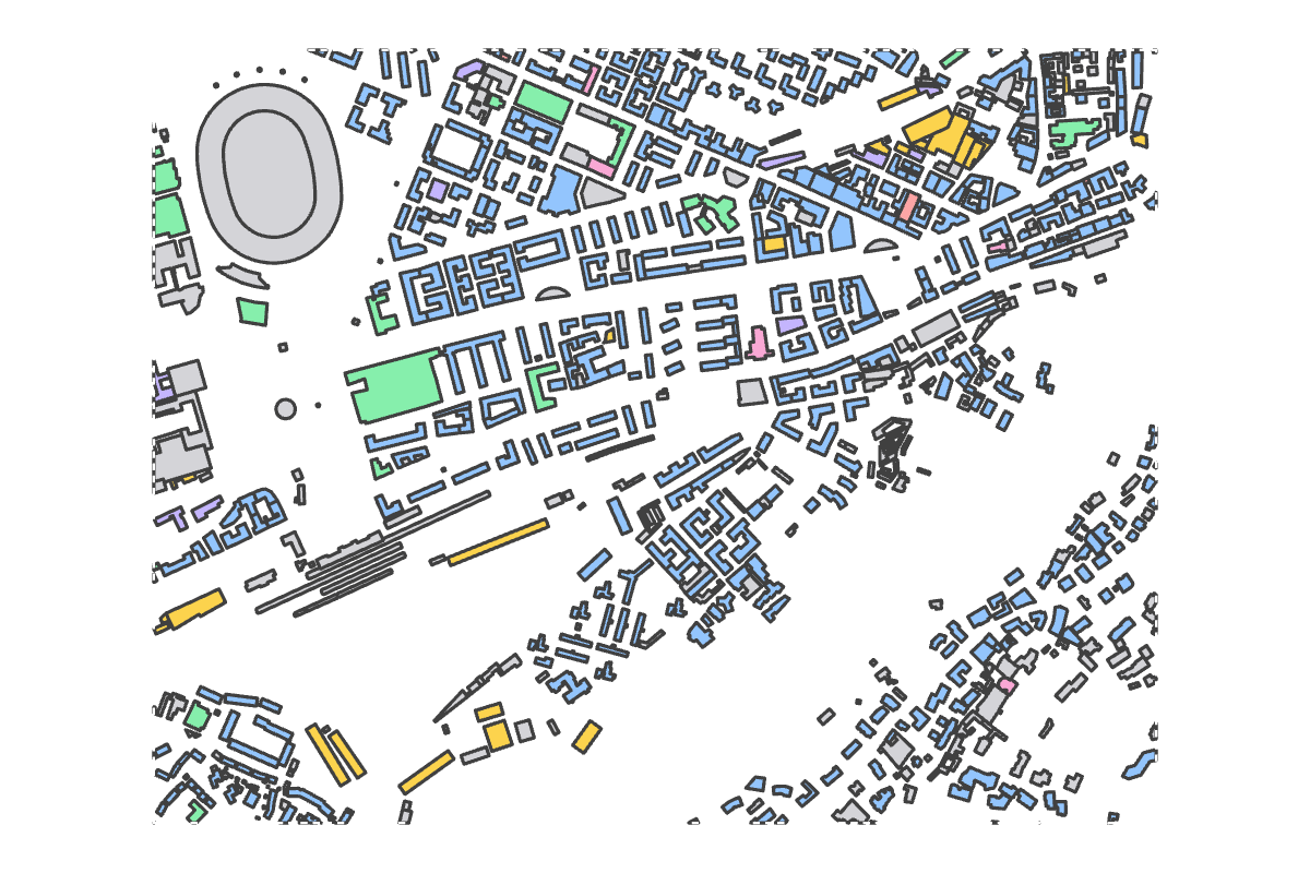 Program breakdown map