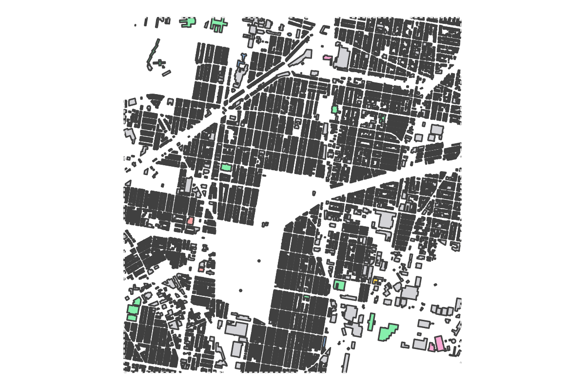 Program breakdown map