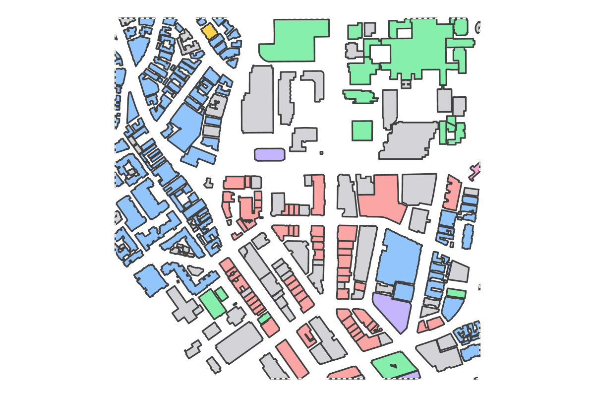 Program breakdown map