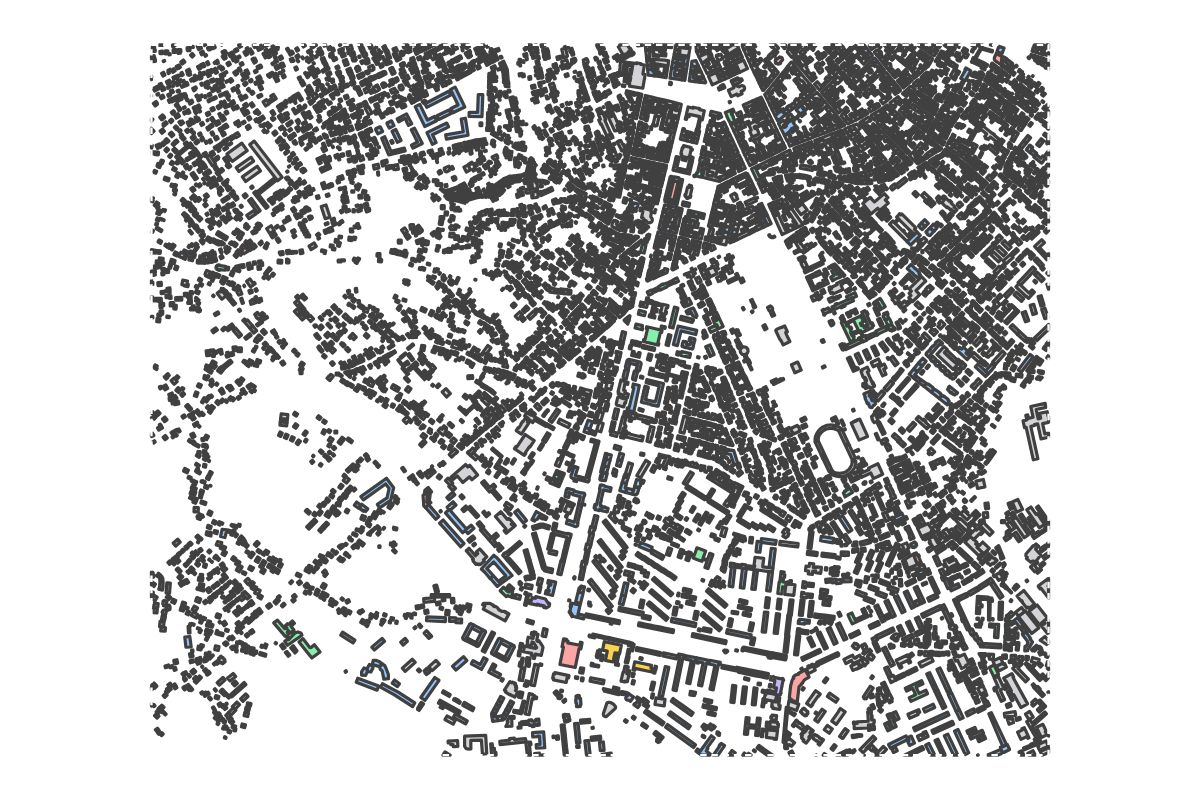 Program breakdown map