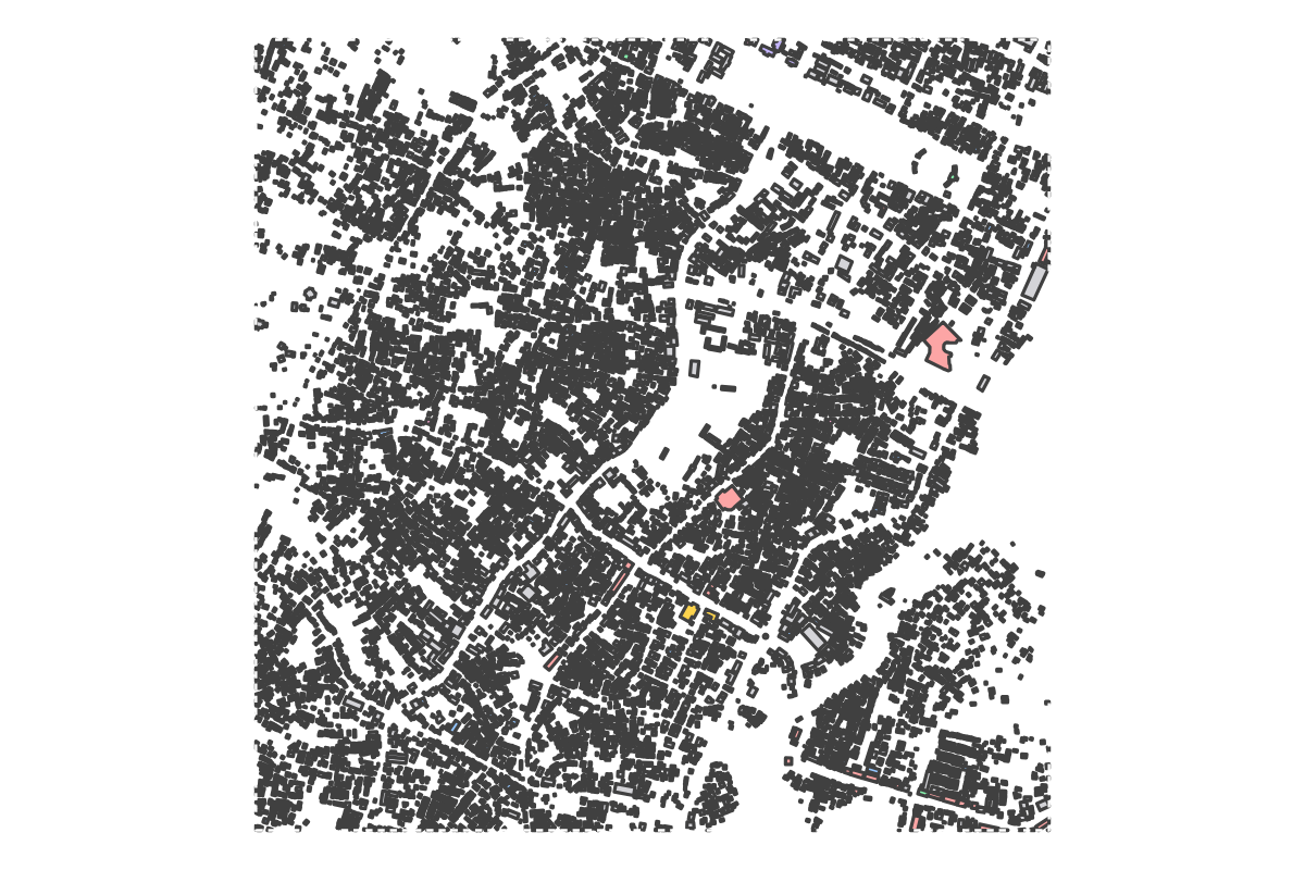 Program breakdown map