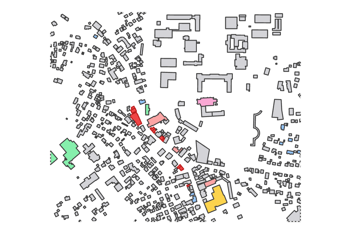 Program breakdown map