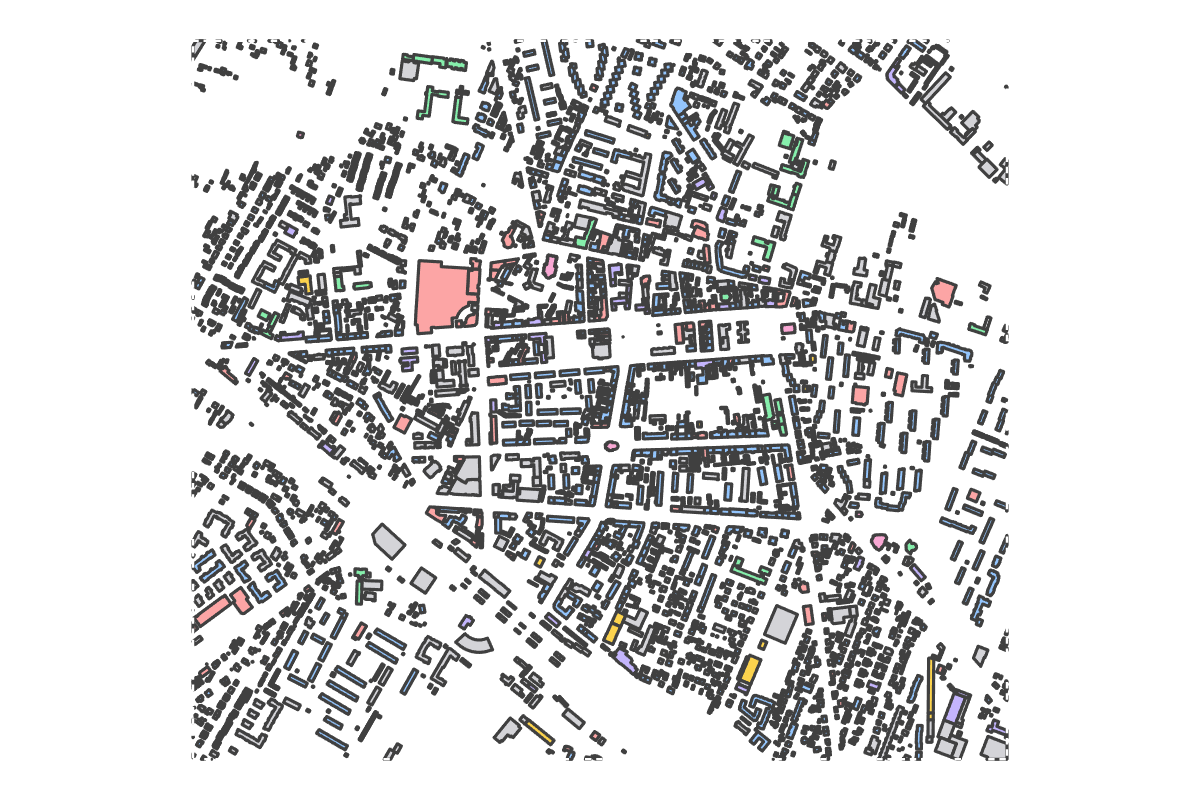 Program breakdown map