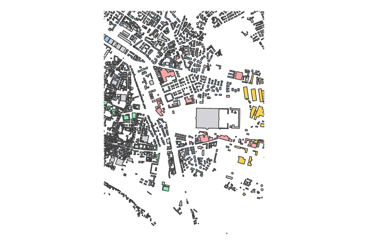 Program breakdown map