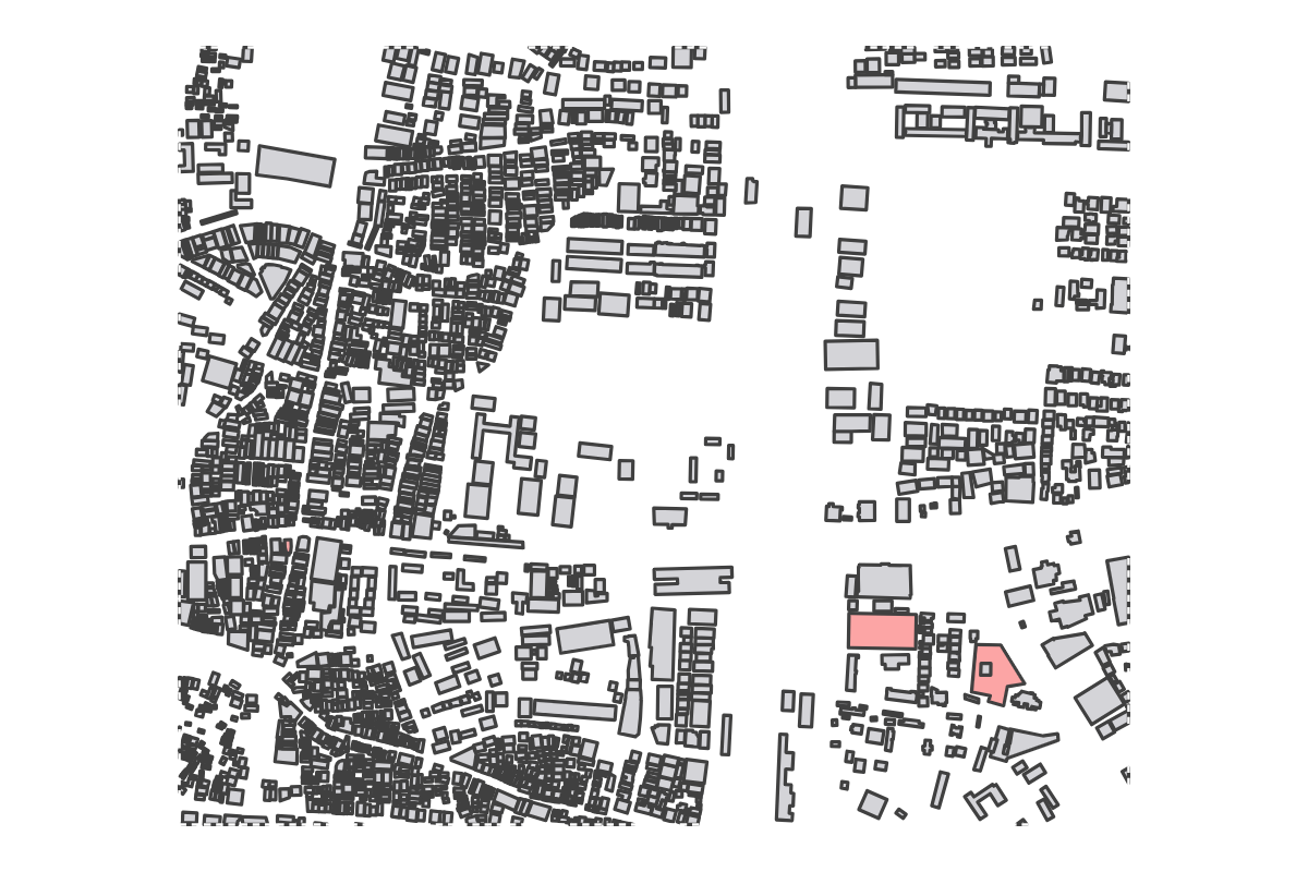 Program breakdown map