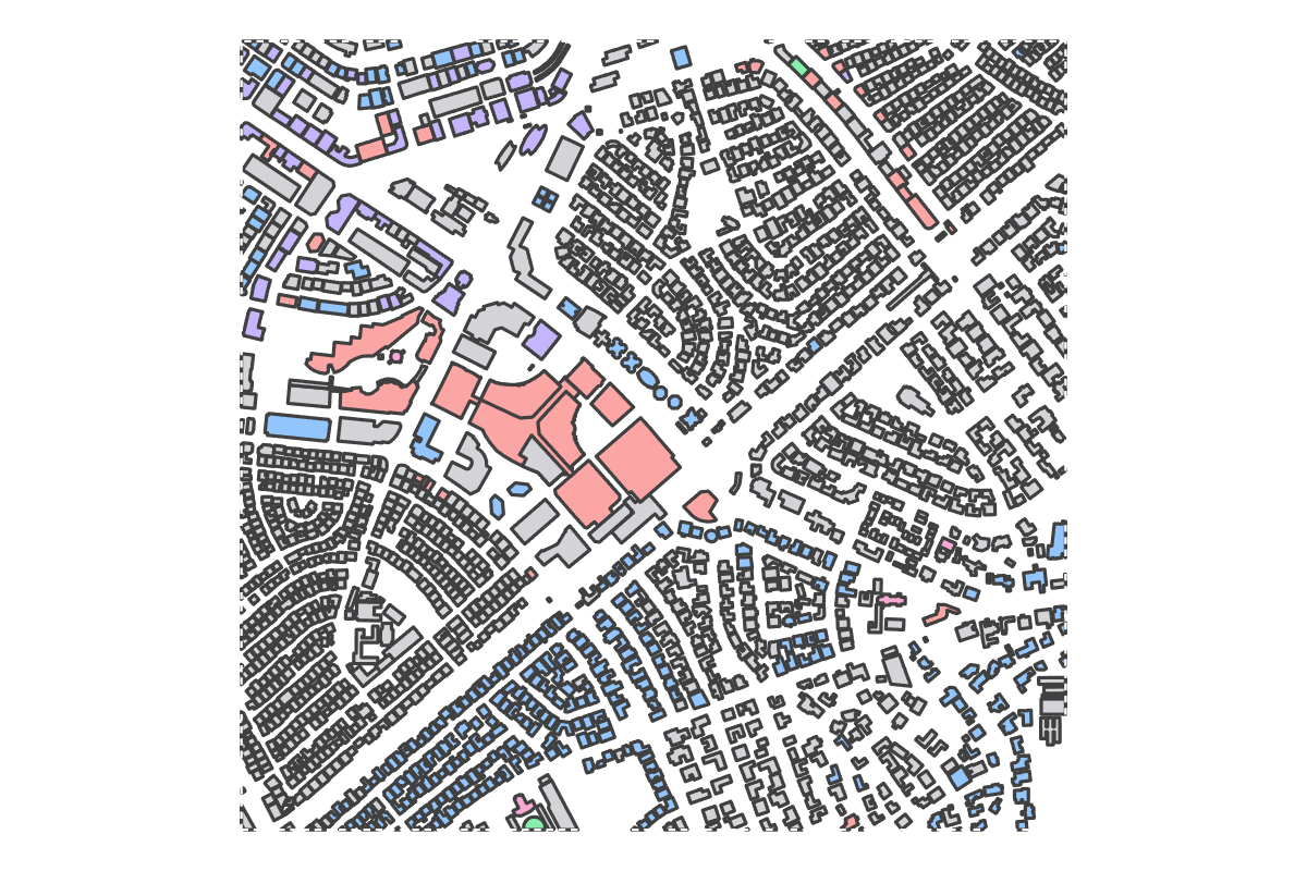Program breakdown map