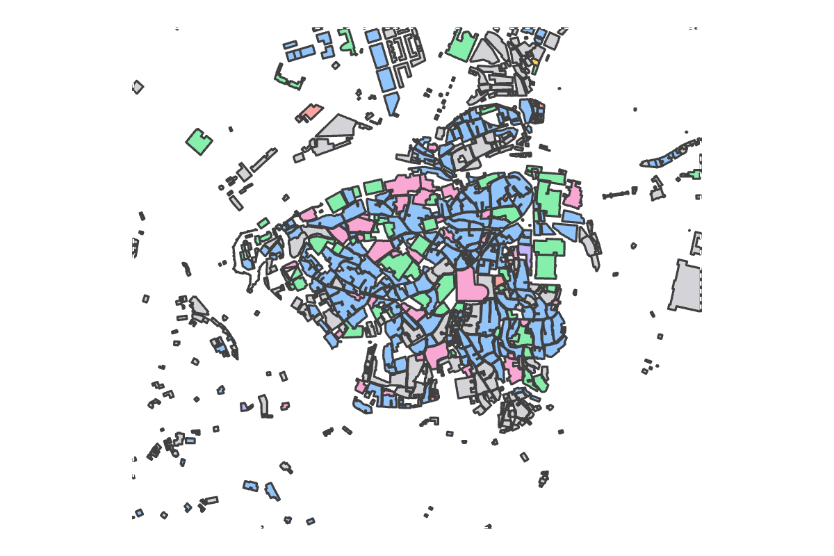 Program breakdown map
