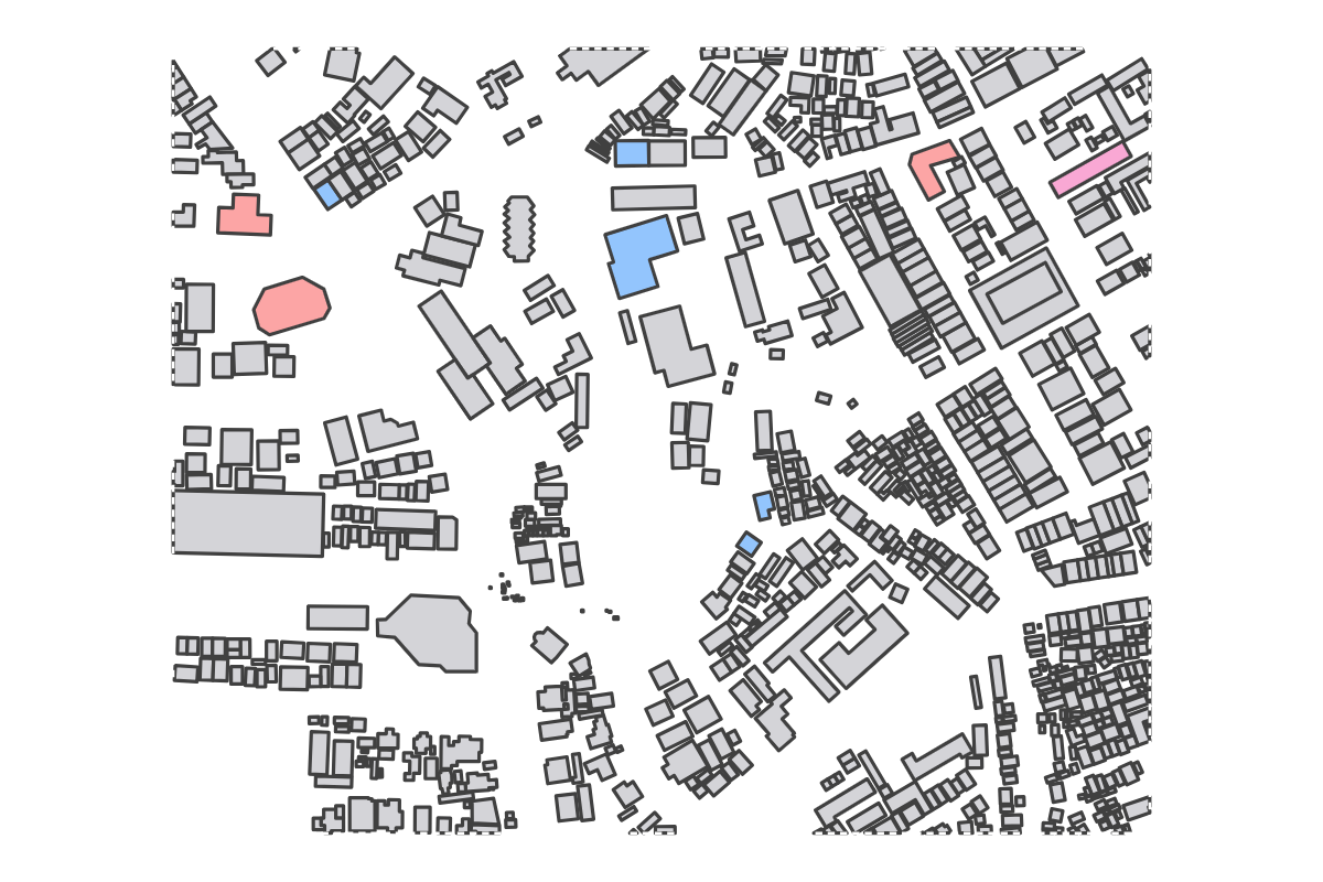 Program breakdown map