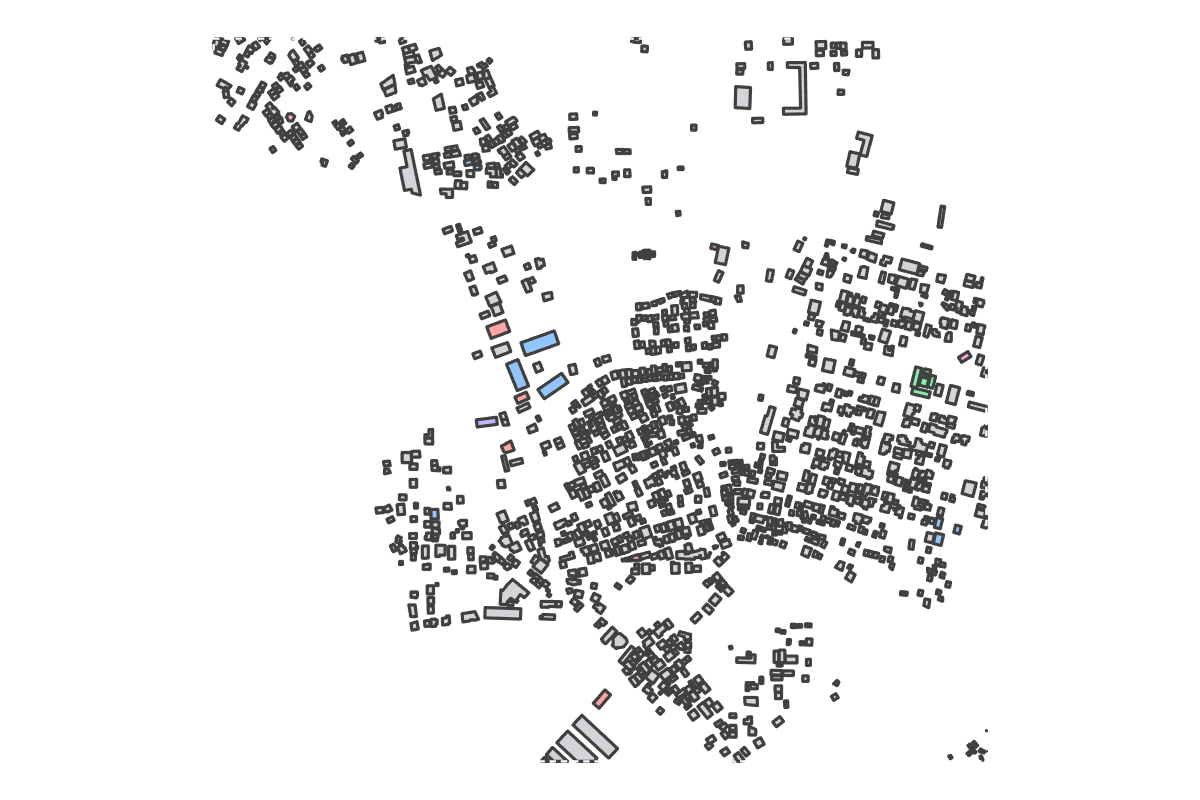 Program breakdown map