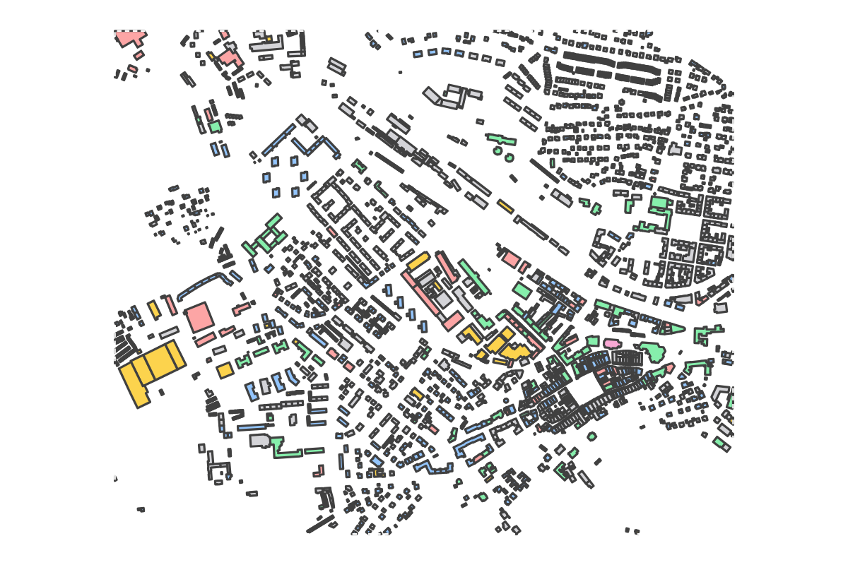 Program breakdown map