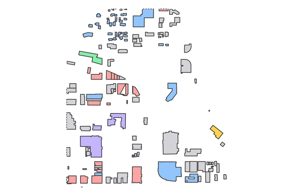 Program breakdown map