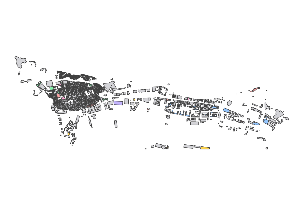 Program breakdown map