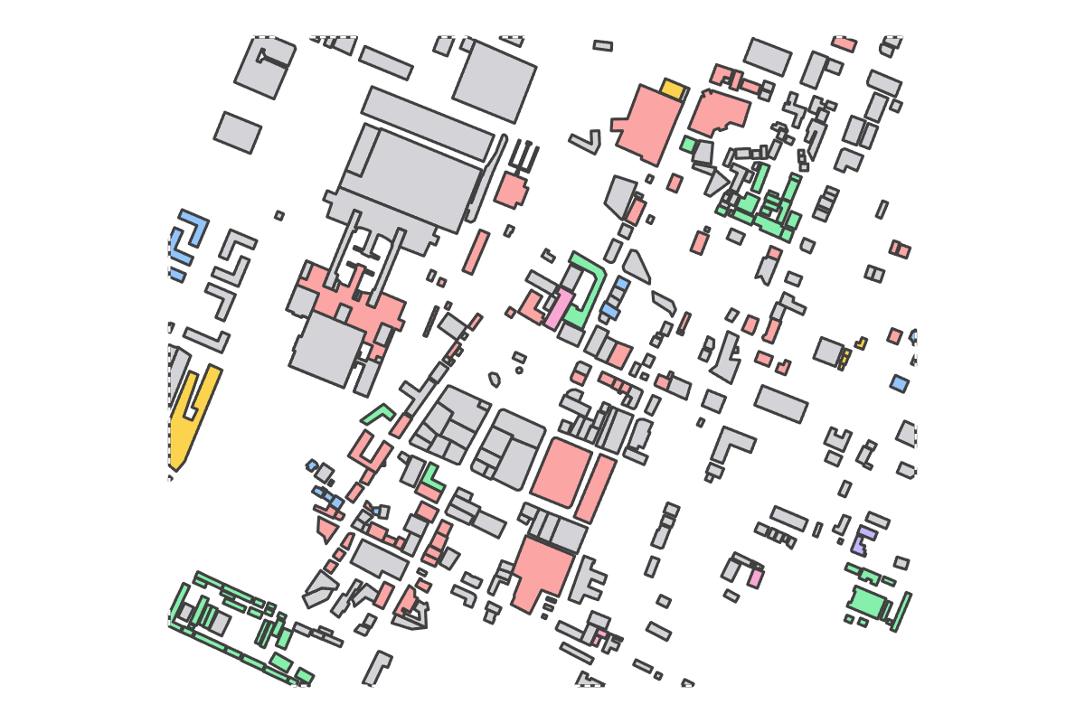Program breakdown map