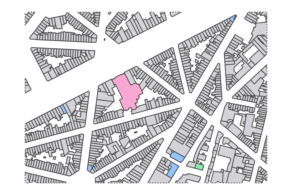 Program breakdown map