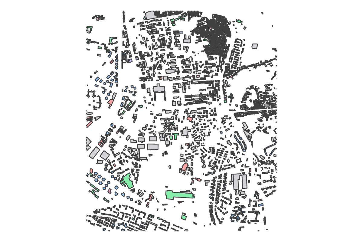 Program breakdown map