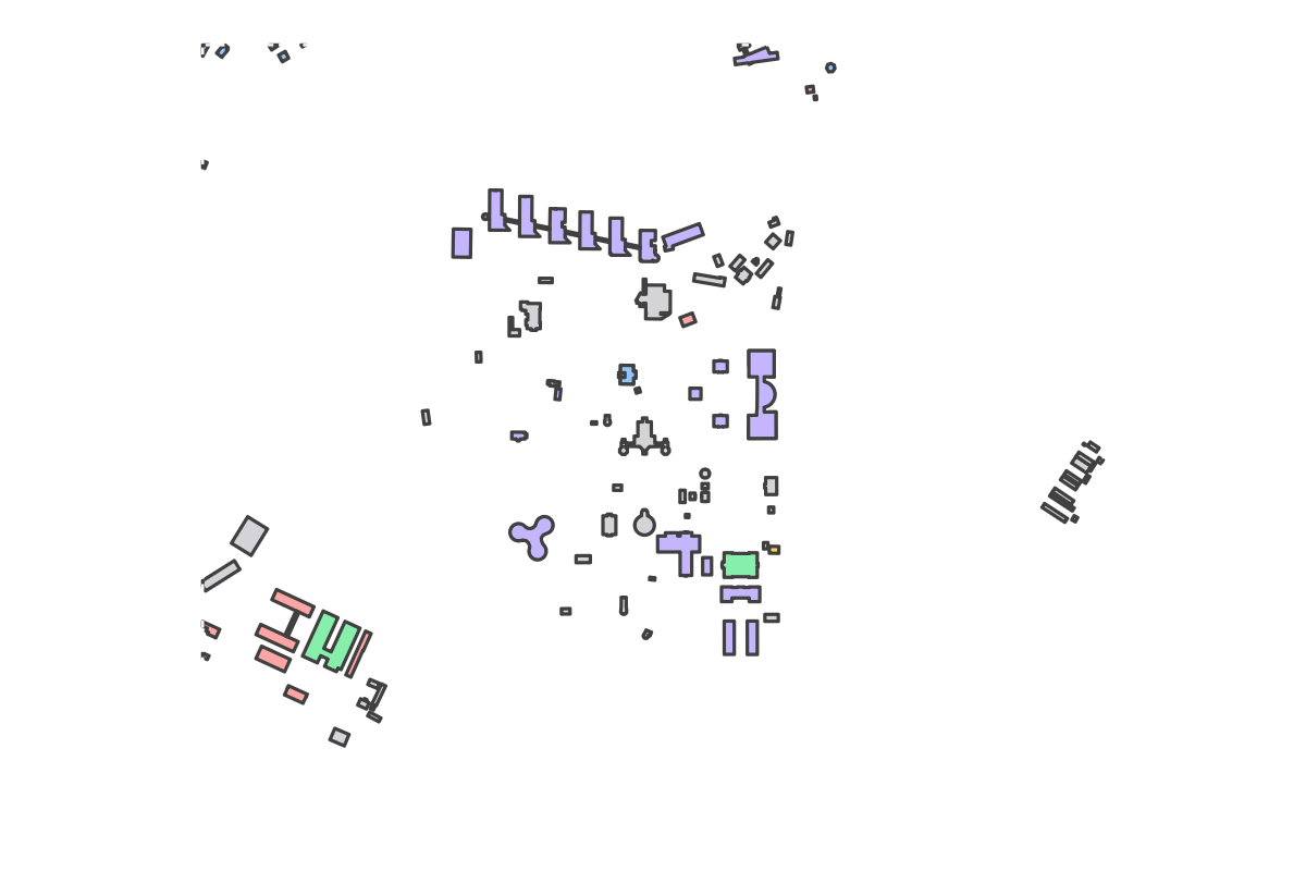 Program breakdown map