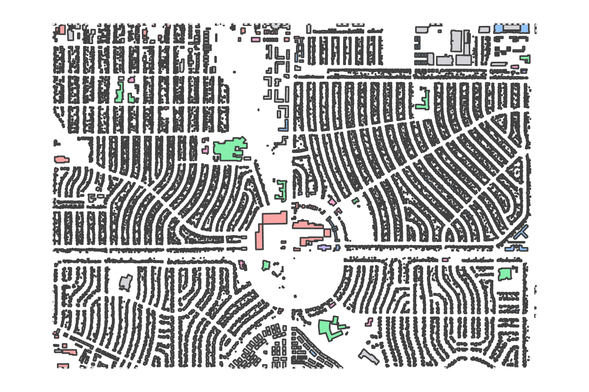 Program breakdown map