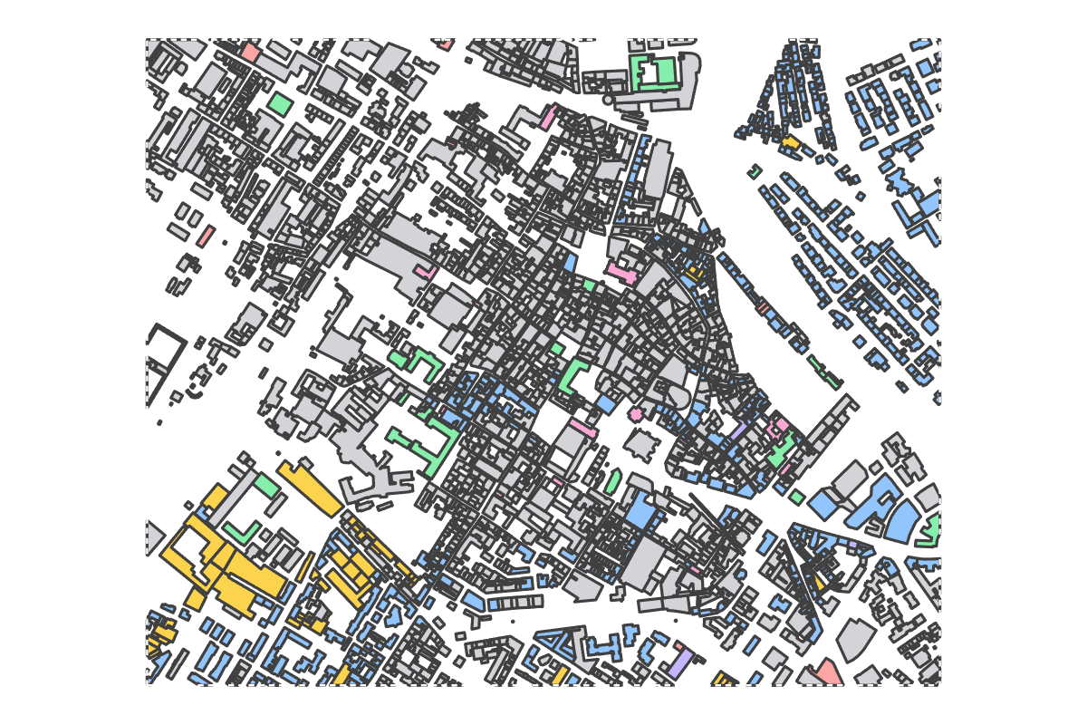 Program breakdown map
