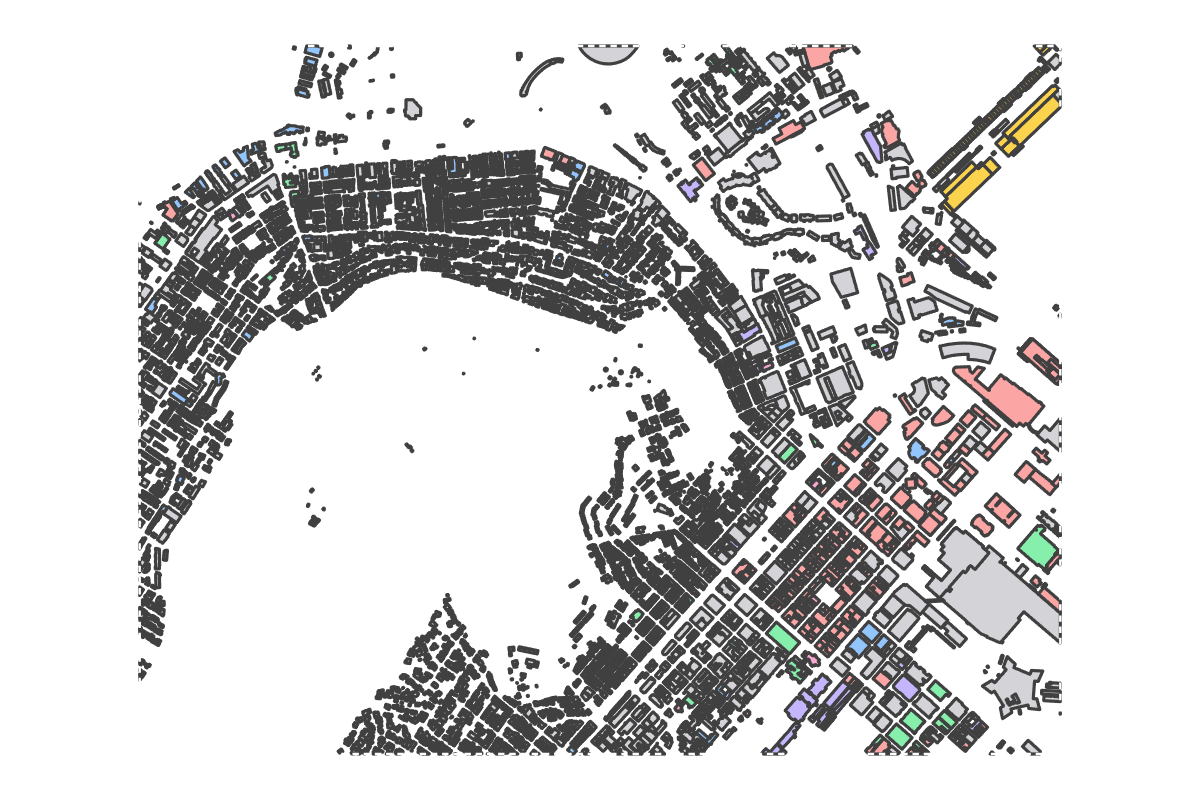 Program breakdown map