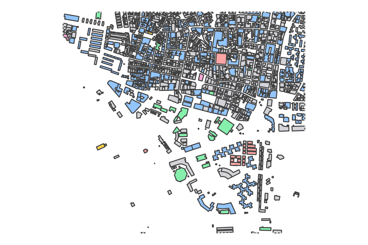 Program breakdown map