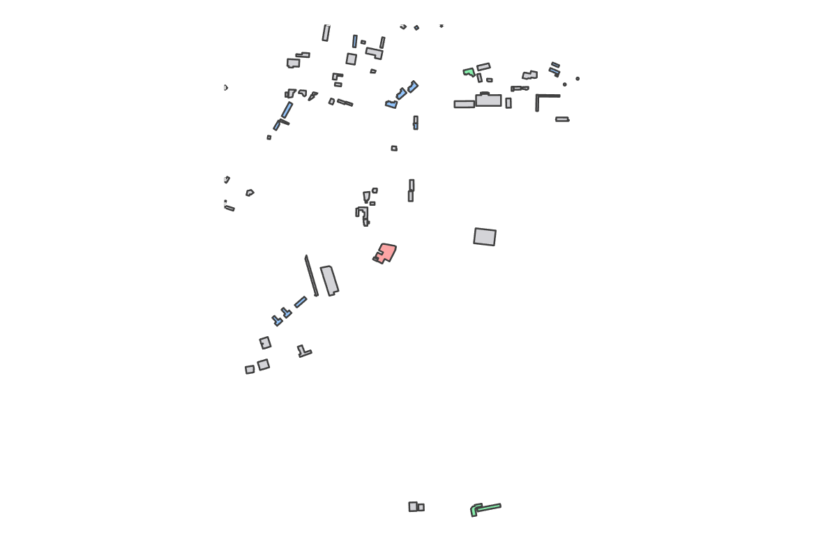 Program breakdown map