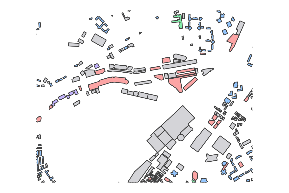 Program breakdown map