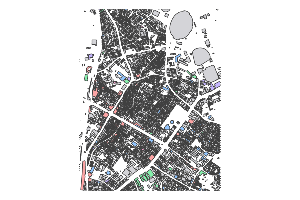 Program breakdown map