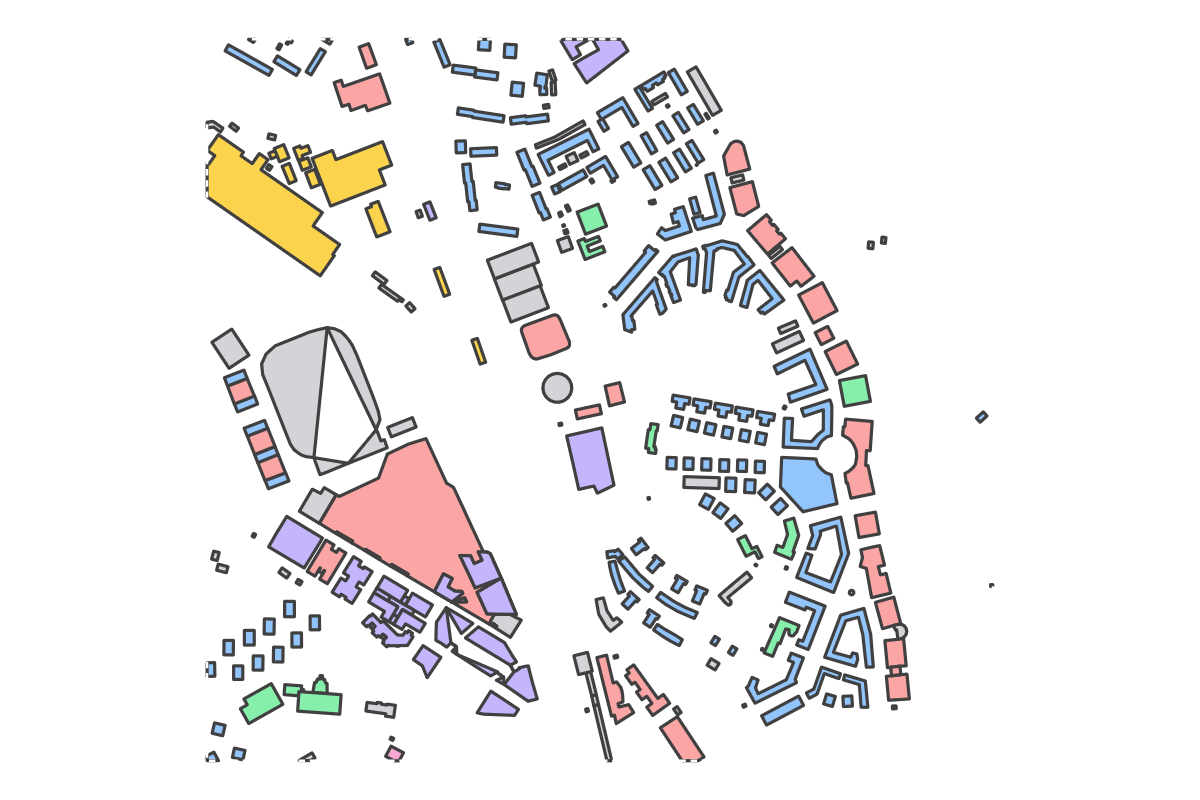 Program breakdown map